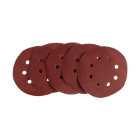 Круг абразивный шлифовальный под "липучку" ТУНДРА, перфорированный, 150 мм, Р320, 5 шт. Круг абразивный шлифовальный под "липучку" ТУНДРА, перфорированный, 150 мм, Р320, 5 шт.