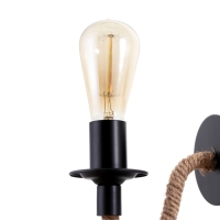 Светильник 69941/1 E27 40Вт черный 13х26х16 см Светильник 69941/1 E27 40Вт черный 13х26х16 см