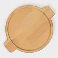 Подставка для сковороды Adelica, 30&times;24&times;1,8 см, внутренний диаметр 22 см, берёза