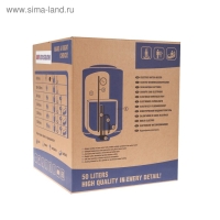 Водонагреватель EDISSON ER 50 V, накопительный, круглый, эмаль, 50 л, 1500 Вт Водонагреватель EDISSON ER 50 V, накопительный, круглый, эмаль, 50 л, 1500 Вт