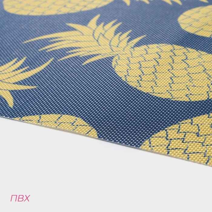 Салфетки сервировочные на стол Доляна Memory, 2 шт, 45&times;30 см, цвет синий