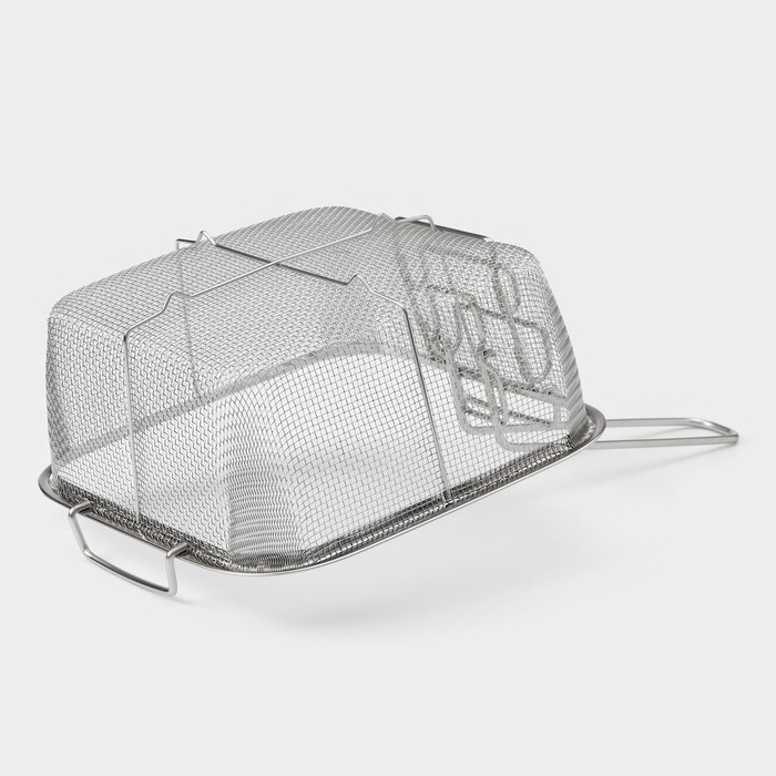 Фритюрница съёмная ручка Доляна, 20&times;20 см