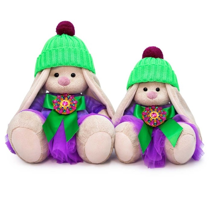 Мягкая игрушка «Зайка Ми Пурпурный александрит», 23 см Мягкая игрушка «Зайка Ми Пурпурный александрит», 23 см