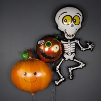 Шар фольгированный 41" &laquo;Танцующий скелет&raquo;, фигура