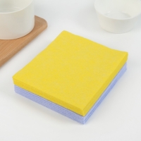 Набор вискозных салфеток универсальных Доляна, 30&times;34 см, 10 шт., плотность 80 г/м&sup2;, МИКС