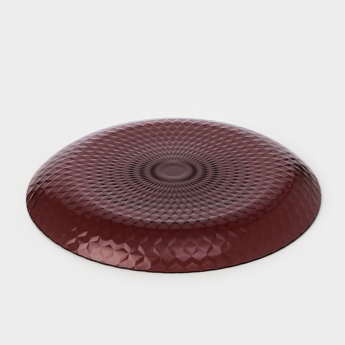 Набор стеклянной посуды &laquo;Идиллия&raquo;, 19 предметов, цвет лилак