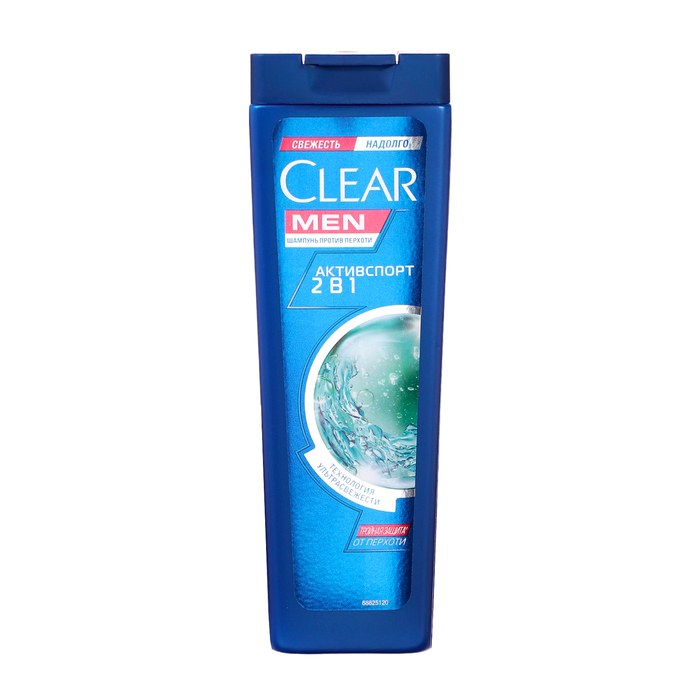 Шампунь и бальзам для волос Clear Men 2 в 1 &laquo;Активспорт&raquo;, 200 мл