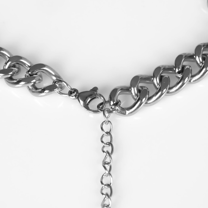 Браслет &laquo;Гладиатор&raquo; широкое плетение, цвет серебро, 18 см