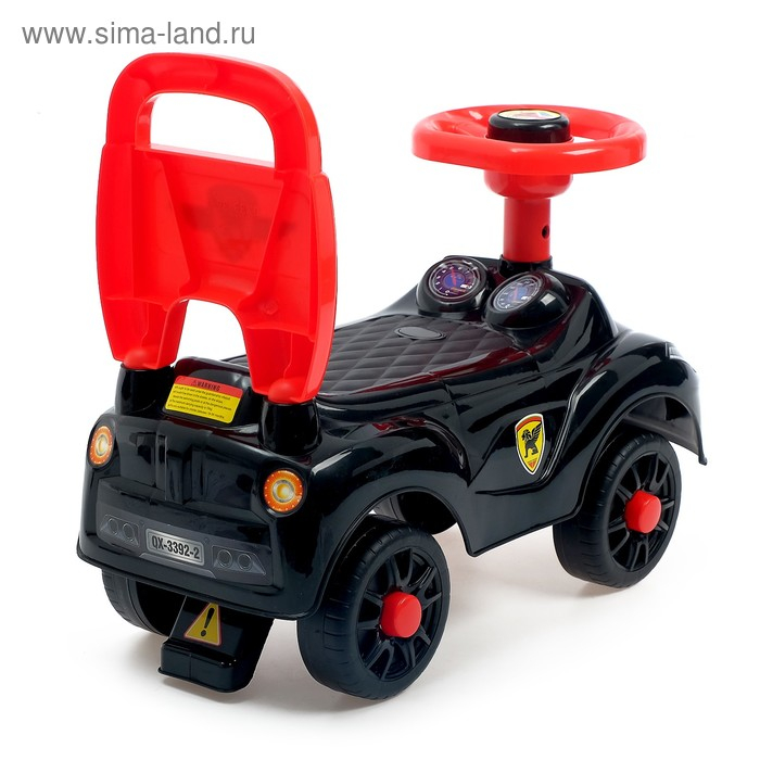 Толокар &laquo;Ночной гонщик&raquo;, звуковые эффекты, цвет черный