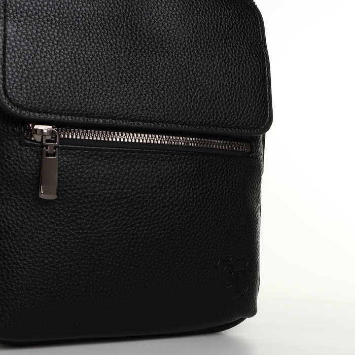 Сумка мужская Goran Tomp, искусственная кожа, цвет чёрный Сумка мужская Goran Tomp, искусственная кожа, цвет чёрный