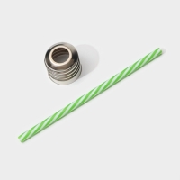 Бокал стеклянный для коктейля Доляна «Лампочка», 500 мл, с трубочкой, откручивающаяся крышка Бокал стеклянный для коктейля Доляна «Лампочка», 500 мл, с трубочкой, откручивающаяся крышка