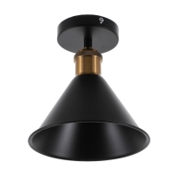 Светильник "Мараньон" 1х40Вт Е27 черный 22х22х18 см BayerLux Светильник "Мараньон" 1х40Вт Е27 черный 22х22х18 см BayerLux