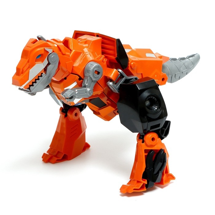 Робот &laquo;Динобот&raquo;, с металлическими элементами, трансформируется