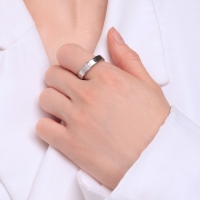 Кольцо XUPING слава, цвет белый в серебре, размер 20