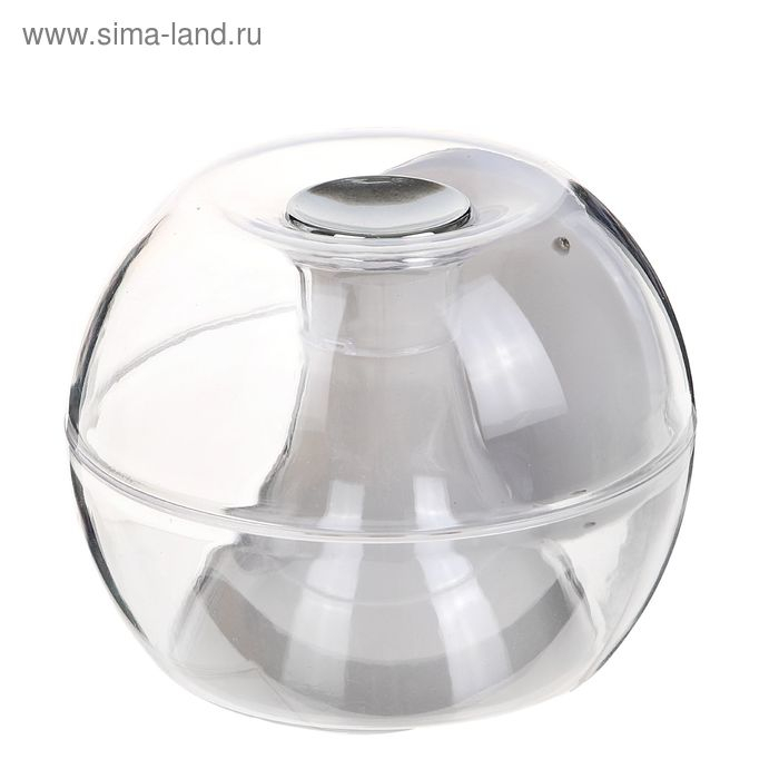 Будильник Luazon LB-06, 7 цветов дисплея, 6 мелодий, прозрачный