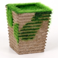 Основа для декора &laquo;Горшок для цветов&raquo;, 8 &times; 6,5 &times; 6,5 см