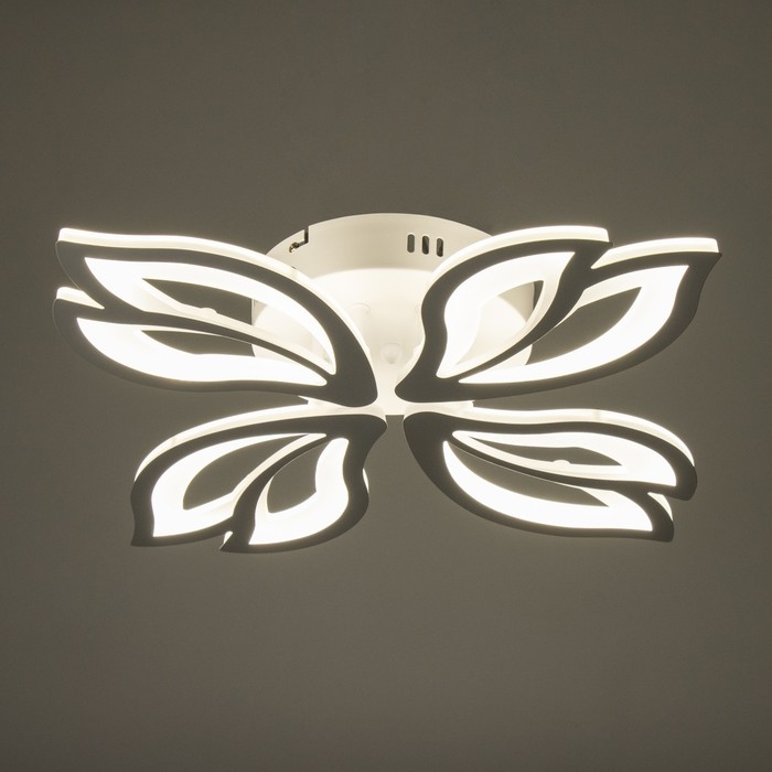 Люстра светодиодная дим. LEGANTE 3режима 62Вт 2700-6400K белый Ritter