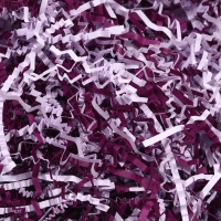 Наполнитель бумажный &laquo;Баклажан&raquo;, фиолетовый и сиреневый, 50 г