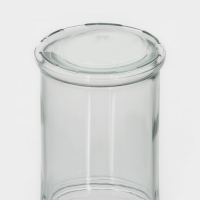 Банка стеклянная для сыпучих продуктов Доляна &laquo;Стелла&raquo;, 350 мл, 8&times;14,5 см