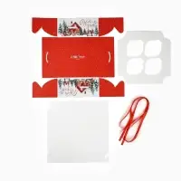 Коробка для капкейка &laquo;Счастливого нового года!&raquo;, 16&times;16&times;7.5 см