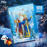 Новогодний пазл фигурный &laquo;Новый год! Сказка рядом&raquo;