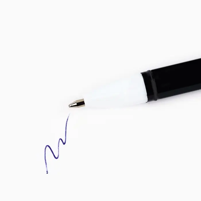 Ручка шариковая, синяя паста, 0.5 мм, пластиковый корпус с колпачком &laquo;PROвыбор, черная&raquo;