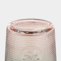 Стакан с трубочкой "Спектр" 500 мл, 8х8х16 см, силиконовая крышка, зеленый