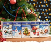 Шоколад молочный новогодний, 75 г 5х15 г Шоколад молочный новогодний, 75 г 5х15 г