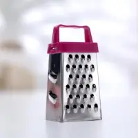 Тёрка четырёхгранная c магнитом Доляна, 3.5&times;7&times;3 см, МИКС