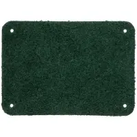 Лейбл кожаный Beta, XL, зеленый