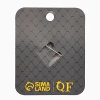 Брошь "Цветок лилии", цвет серебро