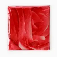 Воздушный шар фольгированный 32" "Роза" цвет красный