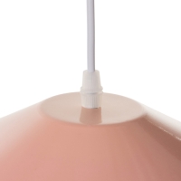 Светильник Lea 1х40Вт Е27 розовый  26х26х32см