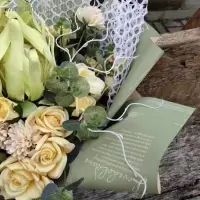 Пленка для цветов матовая &laquo;Новости Love&raquo;, лиловый, 60&times;60 см