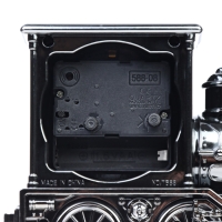 Часы настольные будильник детский &laquo;Паровоз&raquo;, циферблат d-6 см, 11&times;18 см