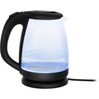 Чайник HYK-G1001 1.7л. 2200Вт черный