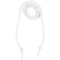 Круглый шнур Lasso L, белый, 130 см