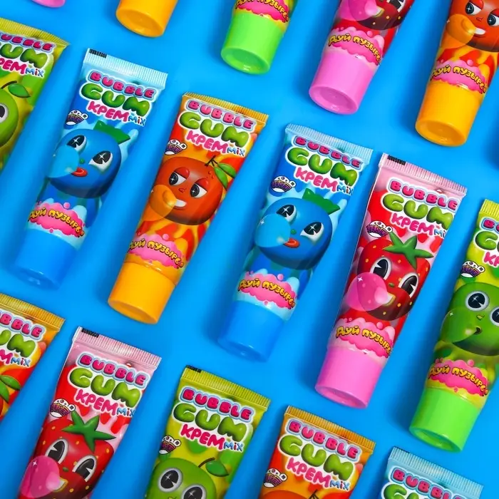 Жевательная резинка &laquo;Дуй пузырь! Bubble gum крем MIX&raquo;, 22 г