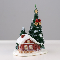 Свеча декоративная "Зимний праздник", 8х11,5х13,5 см