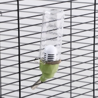 Поилка для грызунов, 80 мл, крепление-пружинка, зелёная