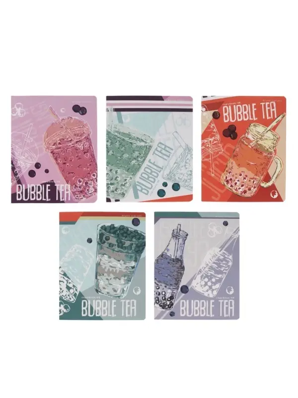 Тетрадь 48л кл BUBBLE TEA
