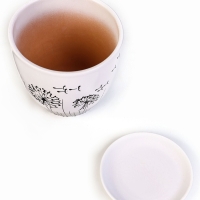 Горшок цветочный Одуванчик 2,5л с подставкой