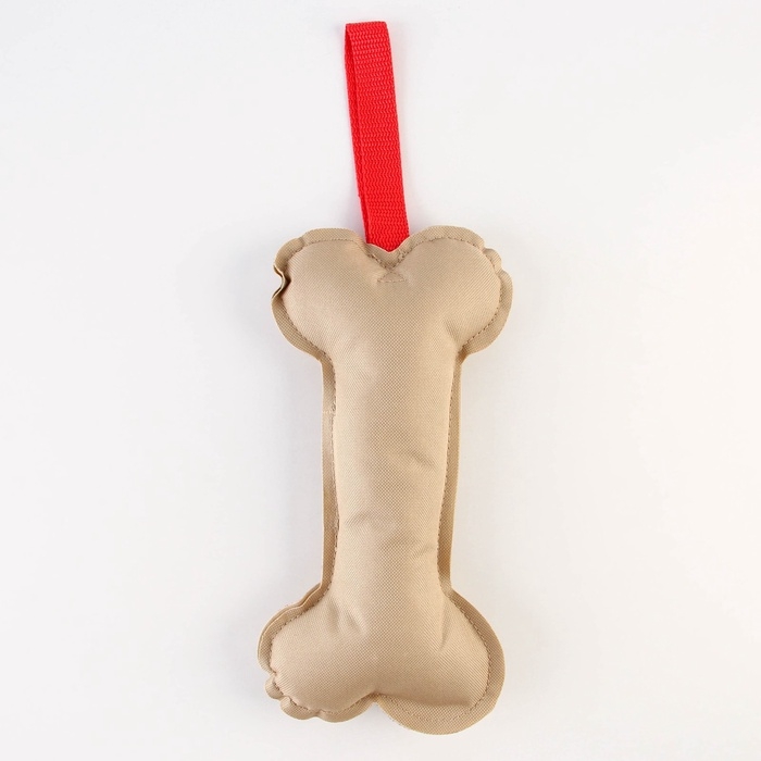 Игрушка-кусалка кость, холща, 25 х 10 см Игрушка-кусалка кость, холща, 25 х 10 см