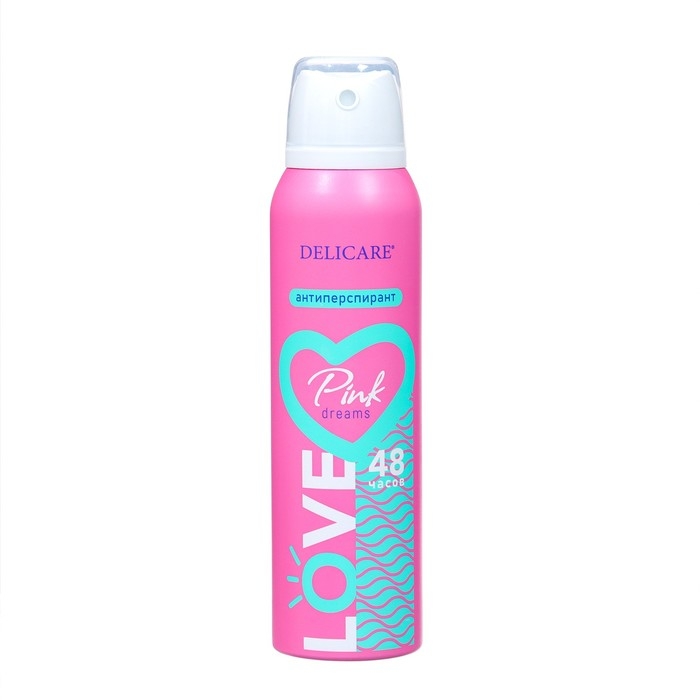 Дезодорант женский Delicare LOVE Pink Dreams, 150 мл Дезодорант женский Delicare LOVE Pink Dreams, 150 мл