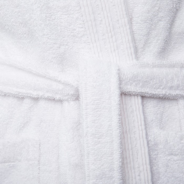 Халат махровый LoveLife Халат махровый LoveLife "Royal" цвет белый размер 46-48 (М) 100% хлопок, 330 гр/м2
