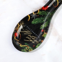 Подарочный набор новогодний «Счастливого Нового года»: подставка под ложку, лопатка Подарочный набор новогодний «Счастливого Нового года»: подставка под ложку, лопатка