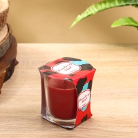 Свеча ароматическая "Candle" 85 гр, клубничный взрыв