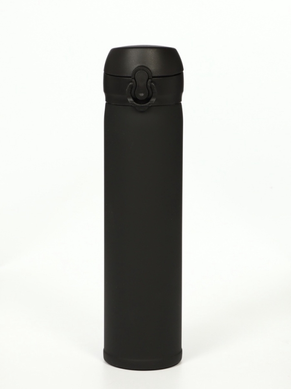 Термос, серия: Топ, "Мастер К", 500 мл, soft touch, черный