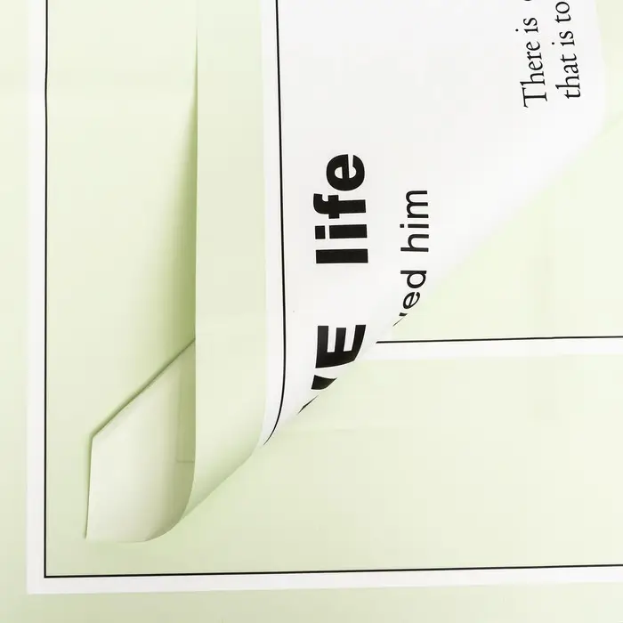 Пленка для цветов "Любовь..", 58&times;58 см, зелёная