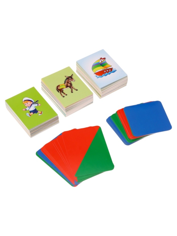 Набор карточек "Звукобуквенные карточки для фонетического разбора и обучения чтению"